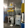 100 ton three beam four column hydraulic press machine right side view for metal sheet forming and stamping applications