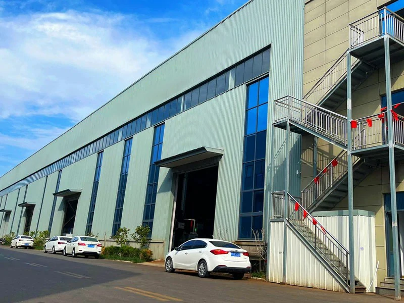 Exterior view of LS hydraulic press manufacturing factory building