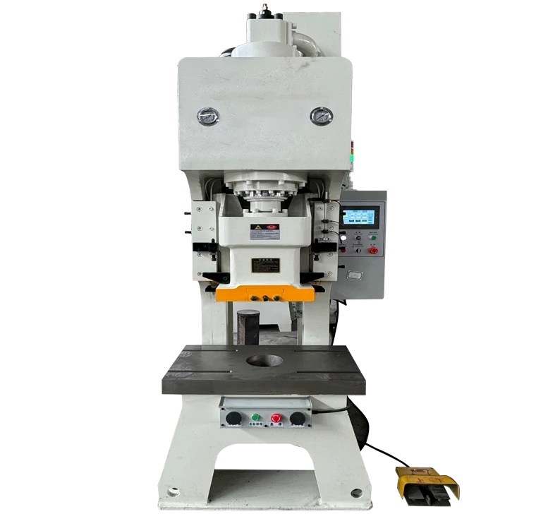 Hydraulic power press for punching, stamping, and precision metal forming operations