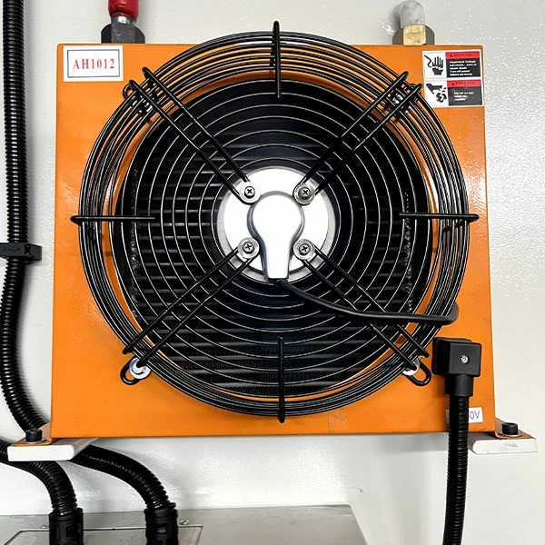Air cooling system of 100 ton hydraulic punching press, ensuring stable temperature control during continuous stamping operation