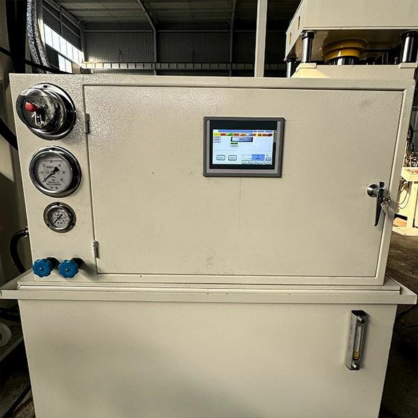 250 ton closed frame hydraulic press machine with PLC control